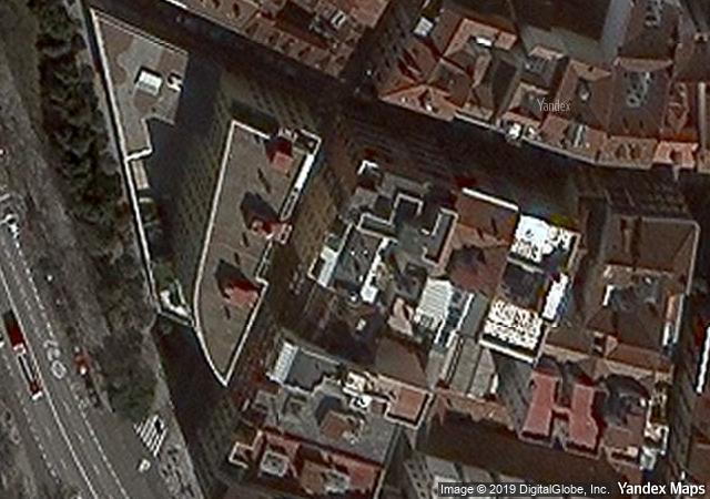 Vista aérea de garaje en Madrid (Madrid)