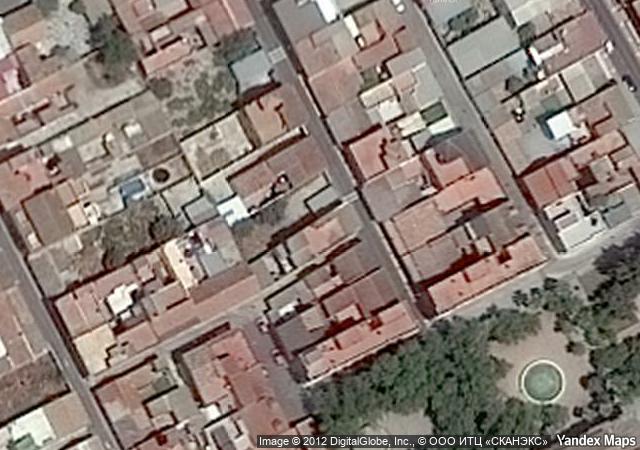 Vista aérea de vivienda en Murcia (Murcia)