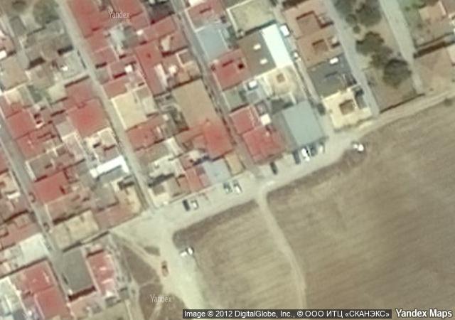 Vista aérea de vivienda en Chiclana de la Frontera (Cádiz)
