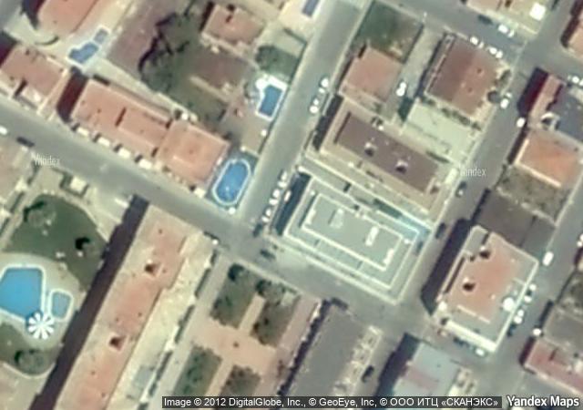 Vista aérea de garaje en Moncofa (Castellón/Castelló)