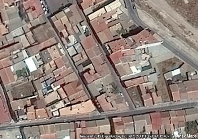 Vista aérea de vivienda en Murcia (Murcia)