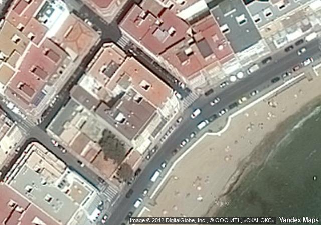 Vista aérea de garaje en Torrevieja (Alicante/Alacant)