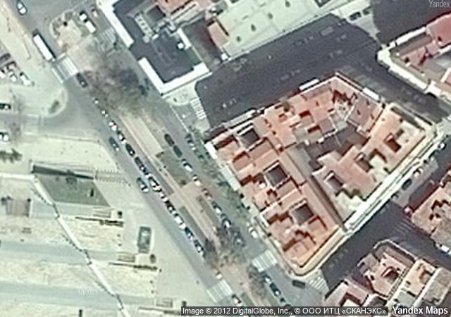 Vista aérea de vivienda en Alzira (Valencia/València)