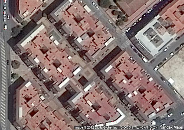 Vista aérea de vivienda en Molina de Segura (Murcia)