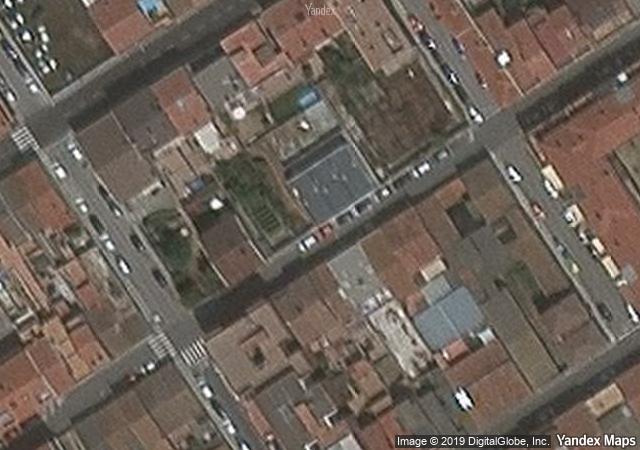 Vista aérea de solar en Caldes de Montbui (Barcelona)