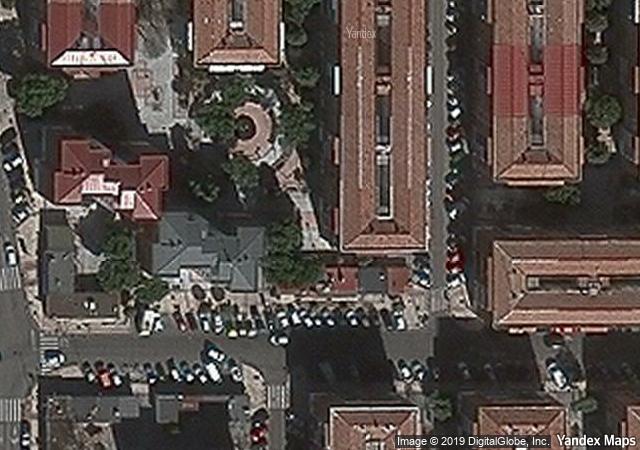 Vista aérea de vivienda en Leganes (Madrid)