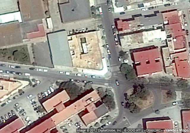 Vista aérea de trastero en Chipiona (Cádiz)