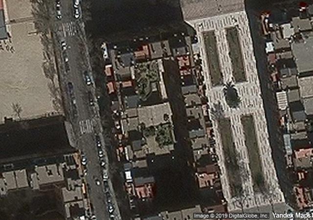 Vista aérea de garaje en Madrid (Madrid)
