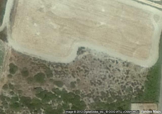 Vista aérea de finca rústica en Chiclana de la Frontera (Cádiz)