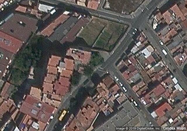 Vista aérea de vivienda en Santa Coloma de Gramanet (Barcelona)