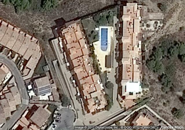 Vista aérea de vivienda en Molina de Segura (Murcia)