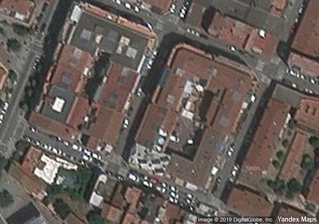 Vista aérea de vivienda en La Llagosta (Barcelona)