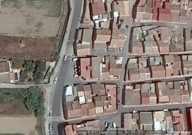 Vista aérea de vivienda en Molina de Segura (Murcia)