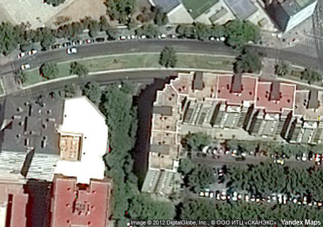 Vista aérea de vivienda en Málaga (Málaga)