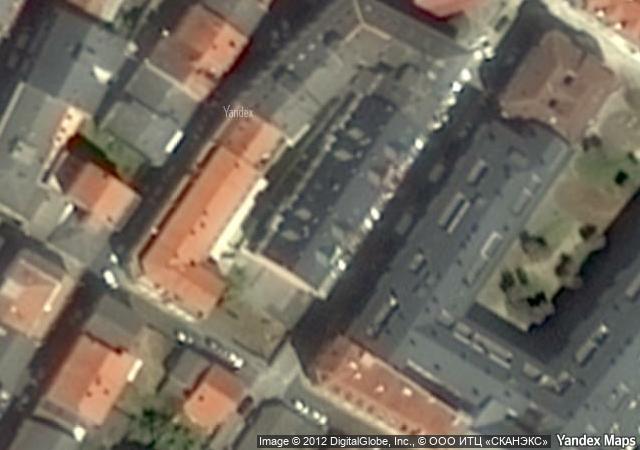 Vista aérea de vivienda en Ares (A Coruña)