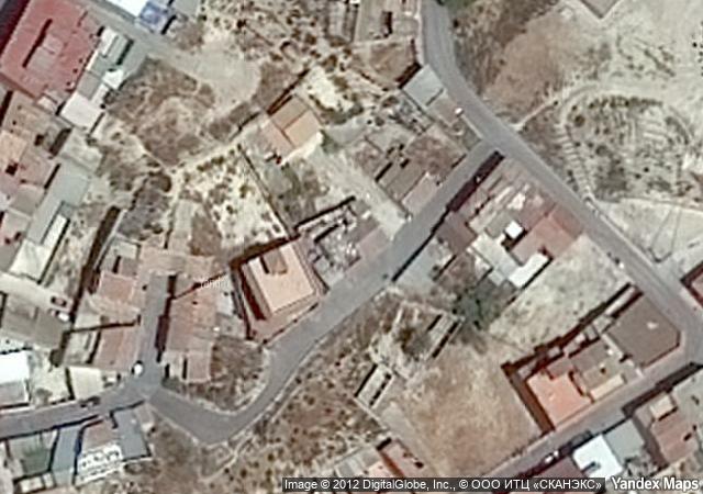 Vista aérea de vivienda en Lorquí (Murcia)