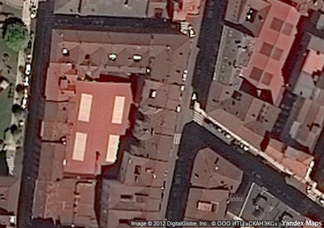 Vista aérea de vivienda en Gijón (Asturias)