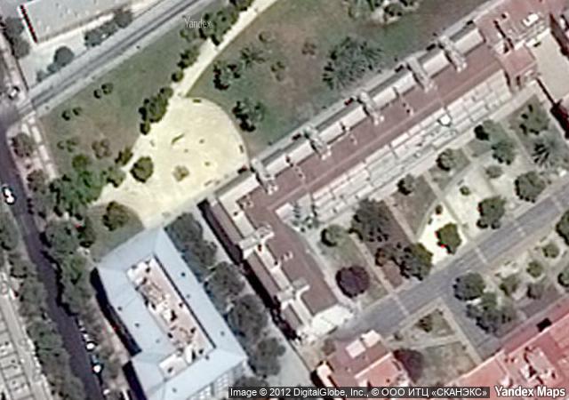 Vista aérea de vivienda en Murcia (Murcia)