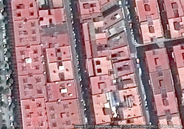Vista aérea de vivienda en Cordoba (Córdoba)