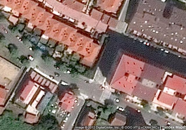 Vista aérea de vivienda en Vigo (Pontevedra)
