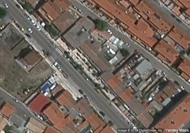 Vista aérea de vivienda en Numancia de la Sagra (Toledo)