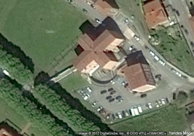 Vista aérea de vivienda en Boo de Guarnizo (Cantabria)