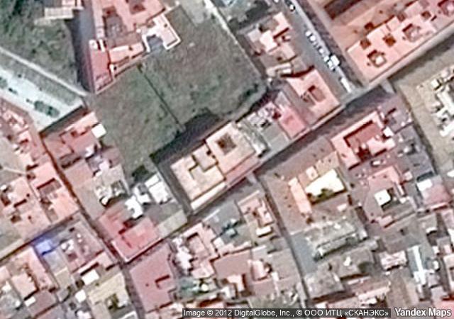 Vista aérea de vivienda en Cordoba (Córdoba)