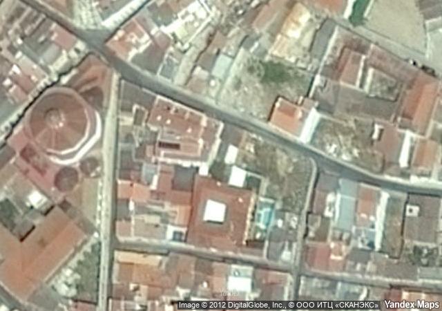 Vista aérea de vivienda en Badajoz (Badajoz)