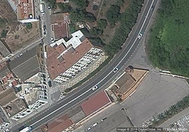 Vista aérea de vivienda en Arboç (Tarragona)