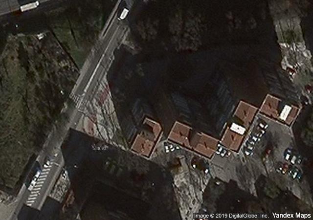 Vista aérea de vivienda en Madrid (Madrid)