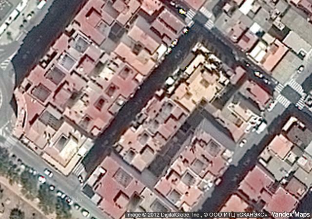 Vista aérea de vivienda en Puerto de Sagunto (Valencia/València)