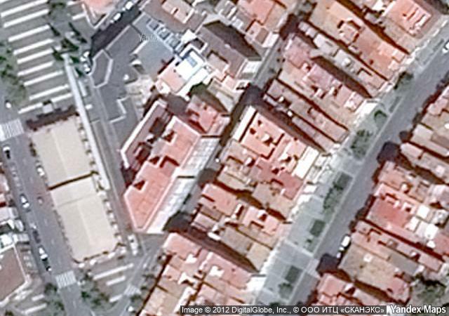 Vista aérea de vivienda en Almazora (Castellón/Castelló)