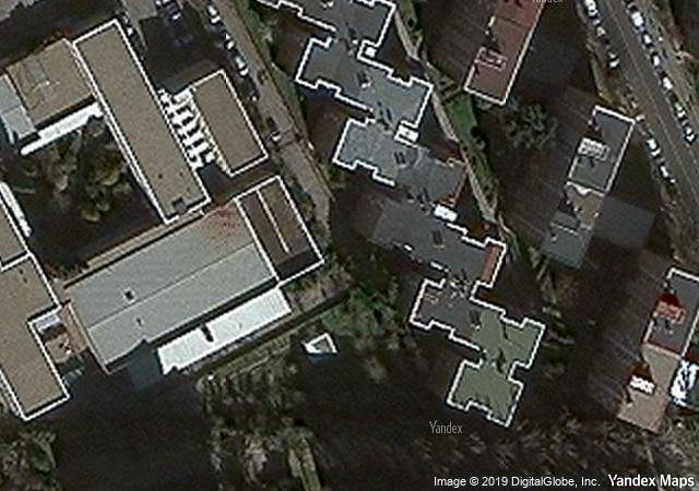 Vista aérea de vivienda en Madrid (Madrid)