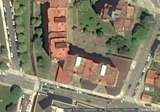 Vista aérea de garaje en Gijon (Asturias)