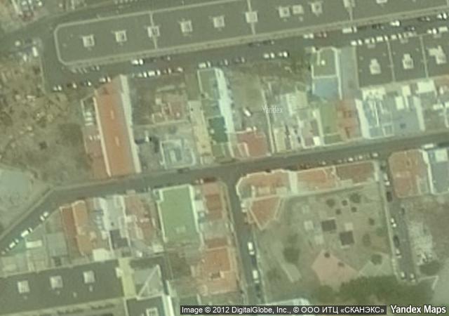 Vista aérea de vivienda en Telde (Las Palmas)