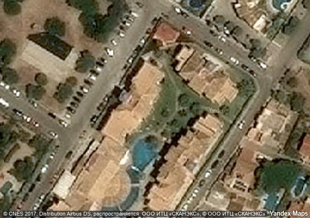 Vista aérea de vivienda en Denia (Alicante/Alacant)