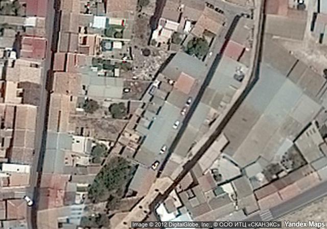 Vista aérea de vivienda en Murcia (Murcia)