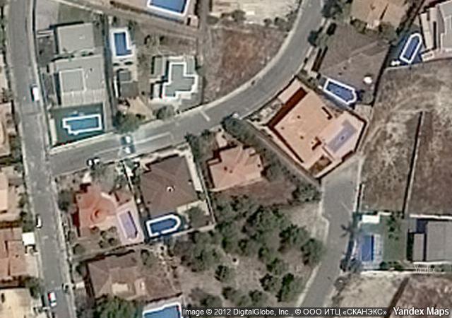 Vista aérea de vivienda en Murcia (Murcia)