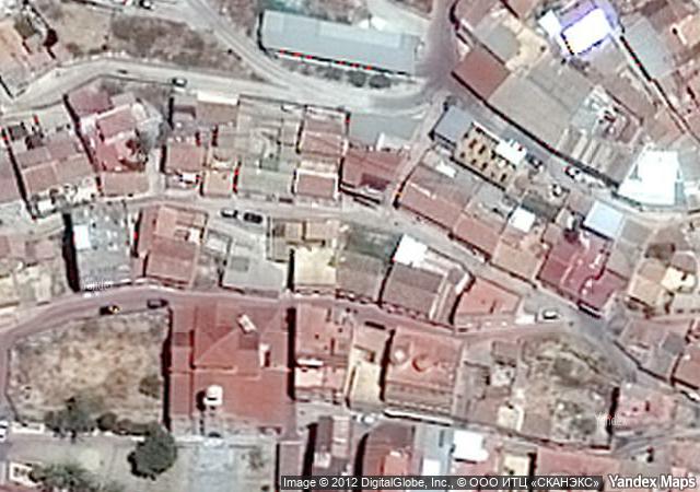 Vista aérea de vivienda en Murcia (Murcia)