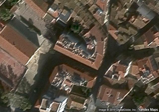Vista aérea de vivienda en Cambrils (Tarragona)