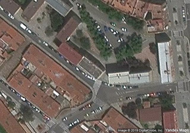 Vista aérea de vivienda en Sabadell (Barcelona)