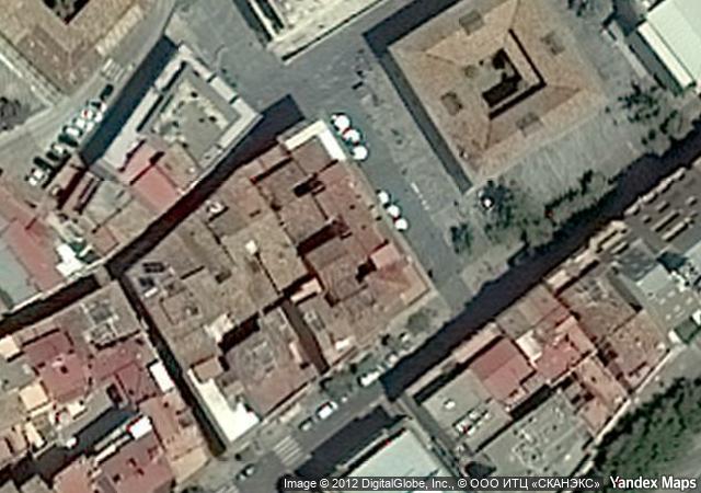 Vista aérea de vivienda en Lleida (Lleida)
