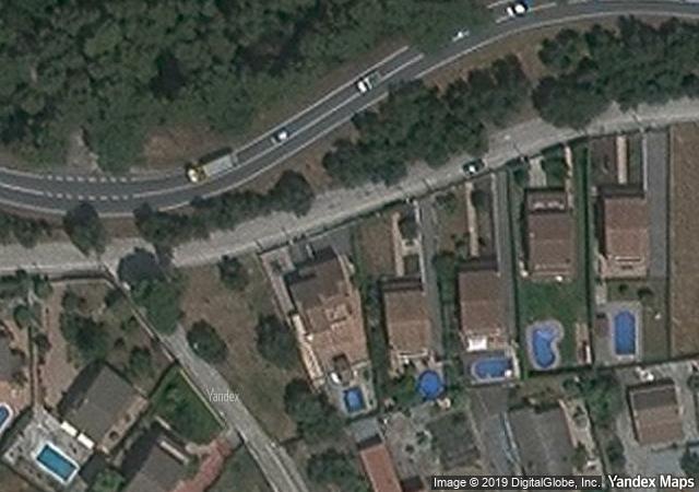 Vista aérea de vivienda en Lliçà d'Amunt (Barcelona)