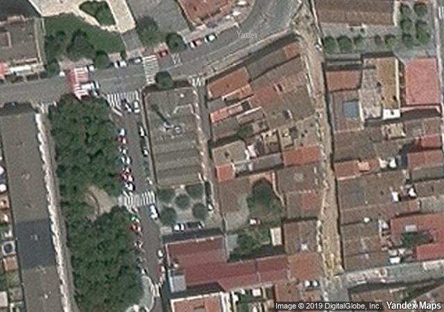 Vista aérea de vivienda en Abrera (Barcelona)