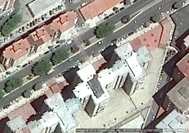 Vista aérea de vivienda en Málaga (Málaga)