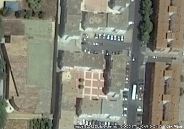 Vista aérea de vivienda en Huelva (Huelva)