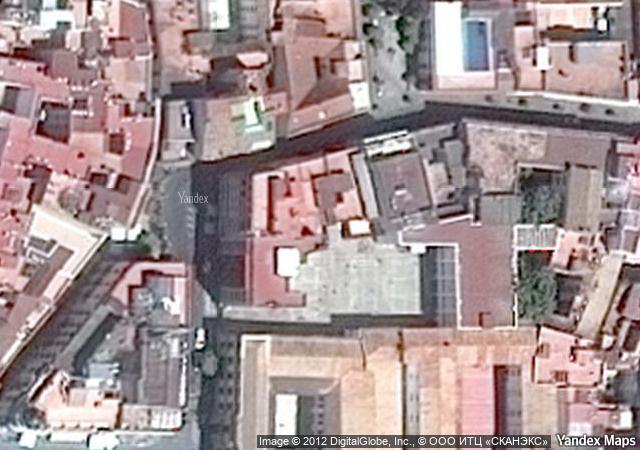 Vista aérea de garaje en Córdoba (Córdoba)