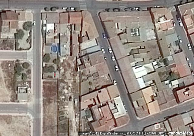 Vista aérea de vivienda en Las Torres de Cotillas (Murcia)