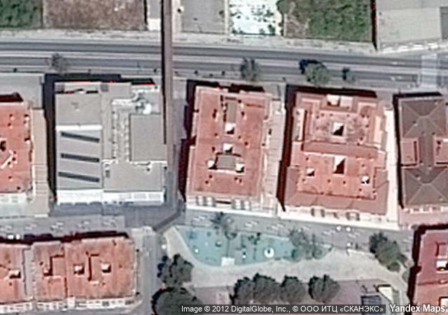 Vista aérea de vivienda en Bigastro (Alicante/Alacant)