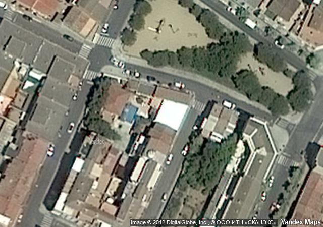 Vista aérea de solar en Lleida (Lleida)